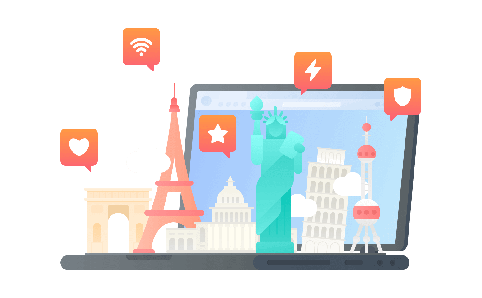 圣皮埃尔和密克隆岛回国vpn - 通行中国